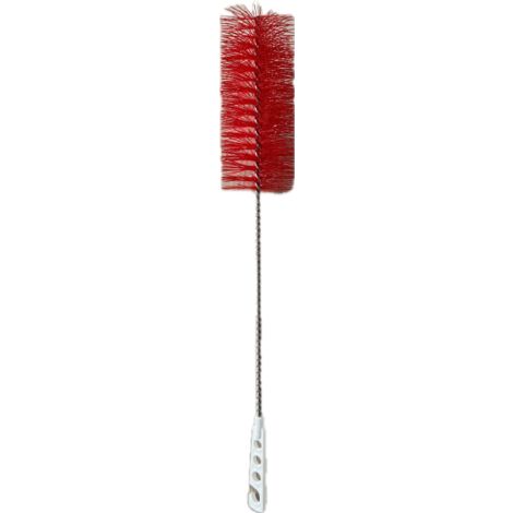Goupillon inox alim. D60mm, fibres rouges 0.5mm / LG40-E12cm, BROSSERIE THOMAS (1/3)