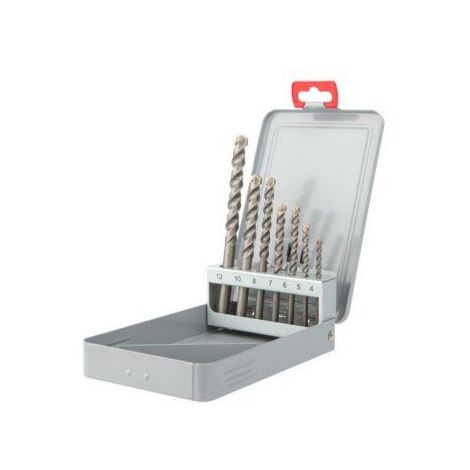 Foret Beton A Queue Cylindrique Pro Coffret 7 Diager (1/8)