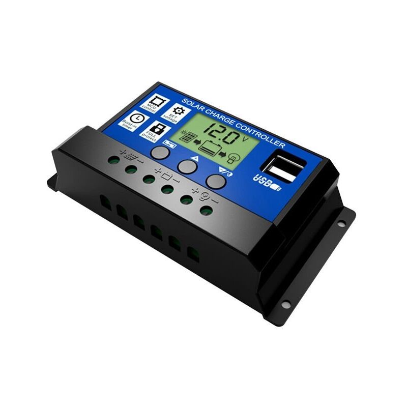 Contrôleur de Charge de régulateur de batterie de panneau solaire LCD chaud