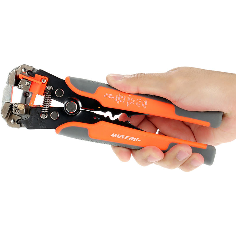 Auto Automatique Réglable Fil de Câble Pince à Sertir outil de sertissage Strip-teaseuse Pince Cutter Auto Automatique Réglable Fil de Câble Pince à Sertir outil de sertissage Strip-teaseuse Pince Cutter