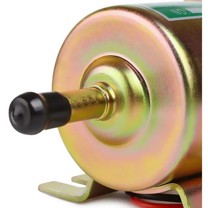 Pompe à essence électronique de carburant Pompe de transfert Pompe universelle Inline 12V HEP-02A métal pour Carburateur Moteur 