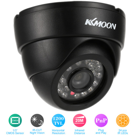 Camera De Surveillance Cctv Securite Interieure Night Vision, Kkmoon
