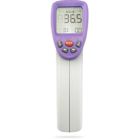 Thermometre Frontal Infrarouge Numerique Avec Alerte De Fievre