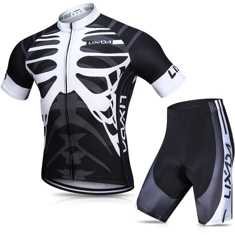 Homme Vélo De Montagne Jersey & Shorts Set Cyclisme T-shirt de vélo à manches courtes vêtements 