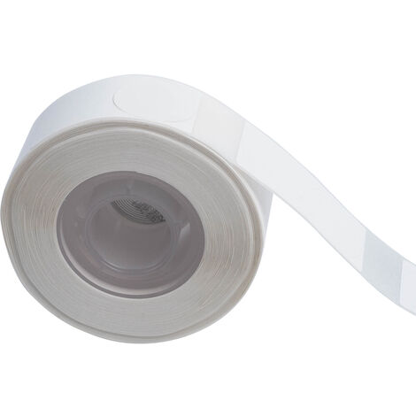 200 Rond Blanc Cercles-Auto Adhésif En Vinyle Imperméable Étiquettes Taille 20 mm 