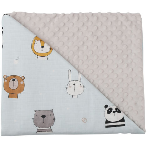 Couverture En Pointille De Bebe Insulaire 43 3 62 2 Pouces Coton Souple Et Peluche