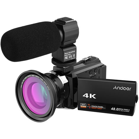 qualité Professionnelle Ablue,Actitop et Andoer ORDRO HDV-Z8 DURAGADGET Trépied Ajustable Solide pour caméscope Aabeloy 