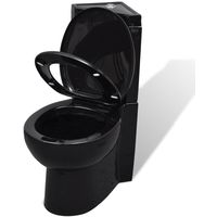 WC Cuvette ceramique Noir