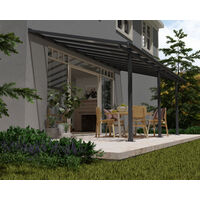 Canopia By Palram – Pergola Olympia en aluminium 619x294 cm – Panneaux de toit polycarbonate 16 mm – Structure résistante aux UV – Montage DIY facile
