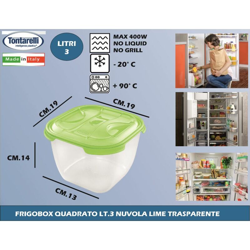 CONTENITORE FRIGO NUVOLA TONTARELLI 2 LT