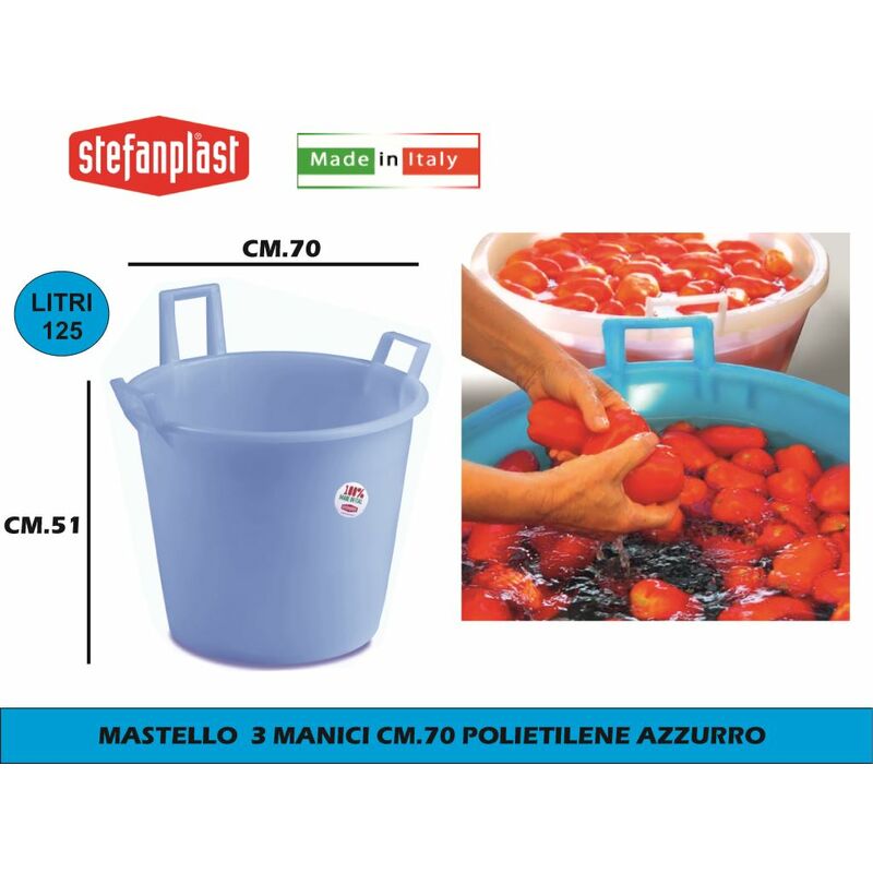 Stefanplast Mastello in polietilene 50 cm