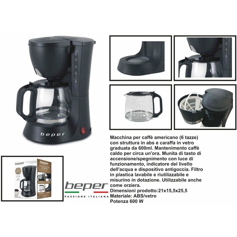 MACCHINA CAFFE' AMERICANO ML.600