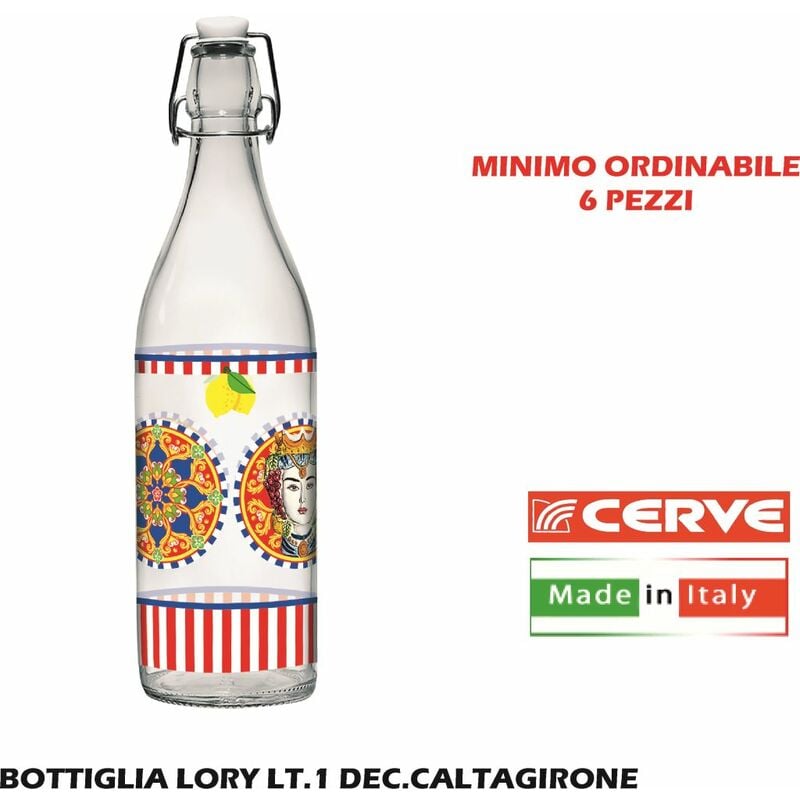 Bicchierini Liquore Caltagirone set di 6 -Art