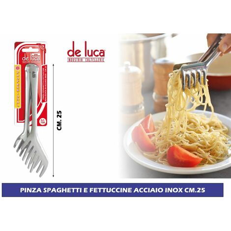 Pinze per Spaghetti da Cucina in Acciaio Inox Pinza da Cucina