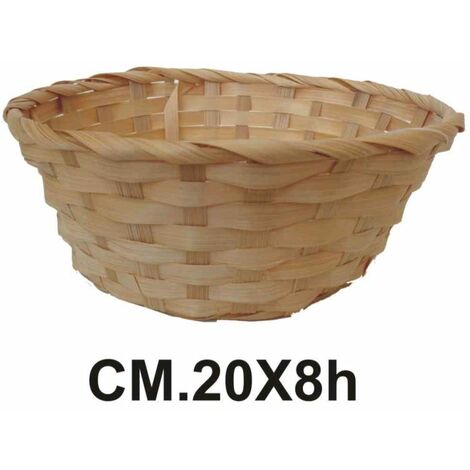 CESTINO PORTAPANE TONDO CM.20X8h