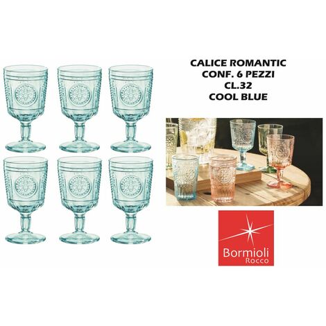 CALICE ROMANTIC CONF. 6 PZ. CL.32 COOL BLUE