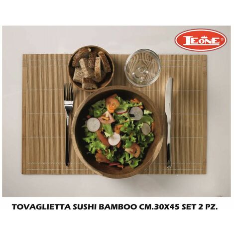 TOVAGLIETTA SUSHI BAMBOO CM.30X45 SET 2 PZ.