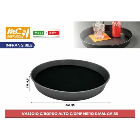 VASSOIO OVALE CM.45 ACCIAIO INOX - Big House Shop