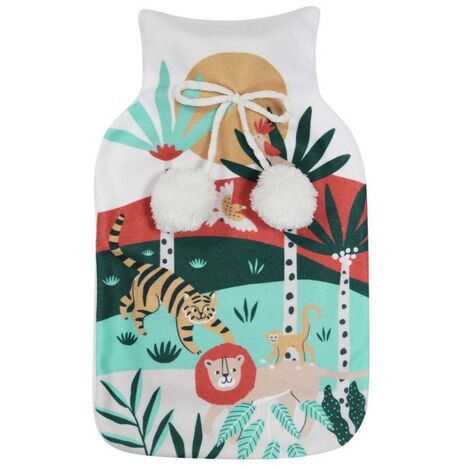 Bouillotte enfant avec housse polaire 2L Lionceau (1/3)