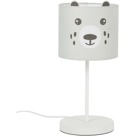 Lampe De Chevet Enfant Arthur Et Marie – Bois Vert – Thème Animal