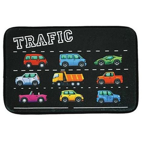 Tapis déco imprimé 45x75cm TRAFIC (1/4)