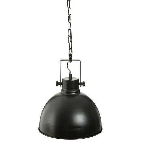 Suspension métal ronde D30 noir (1/3)