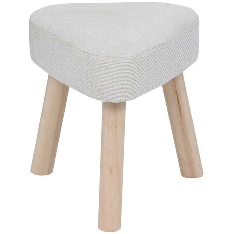 Tabouret d'appoint Thena ivoire (1/3)