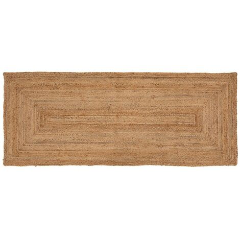 Tapis de couloir 80x200 cm jute naturel (1/3)