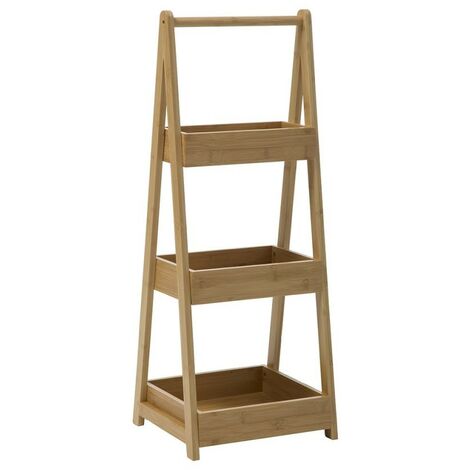 Etagère 3 niveaux Green Harmony bambou (1/4)