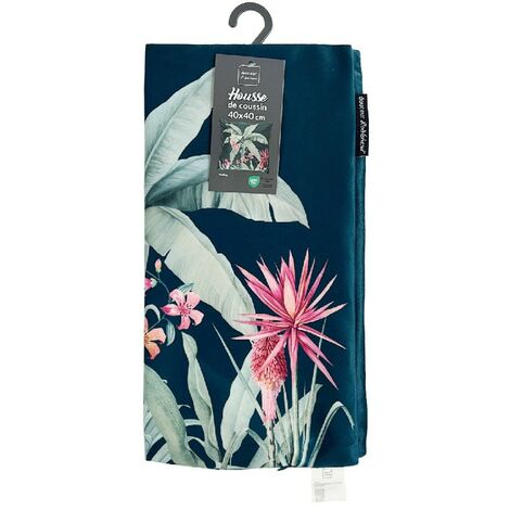 Housse de coussin 40x40 cm velours Paolina