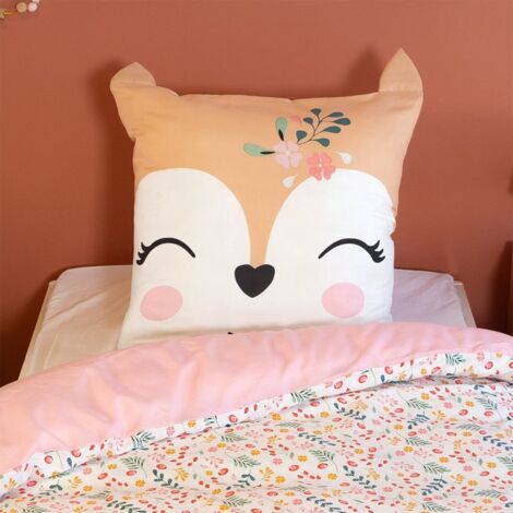 Housse de couette 140x200 + 1 taie Leila microfibre