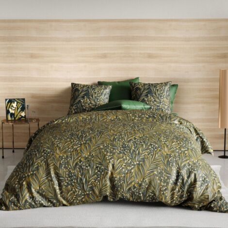 Douceur d'Intérieur Housse de couette 260x240 + 2 taies COCOTY 100% coton pas cher