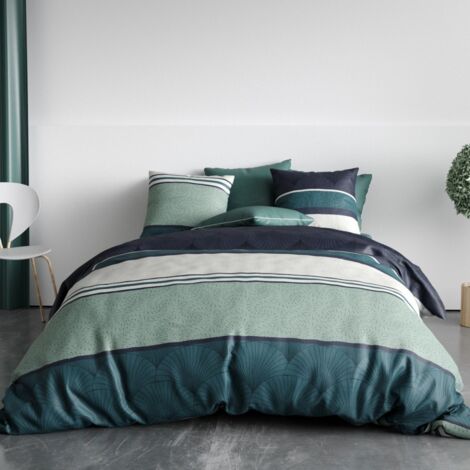 Housse de couette 260x240 ANTIKA + 2 taies coton 57 fils (1/5)
