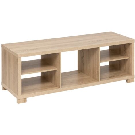 Meuble TV imitation bois (1/4)