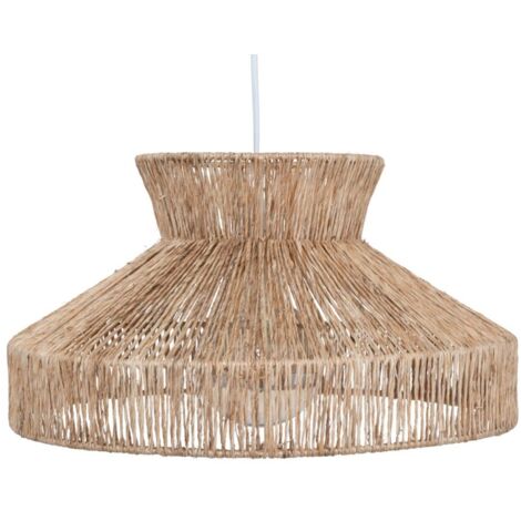 Suspension diamètre 38 cm en métal et jute (1/5)