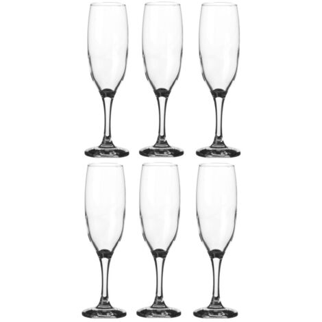 Lot de 6 flutes à champagne 22cl EMPIRE (1/3)