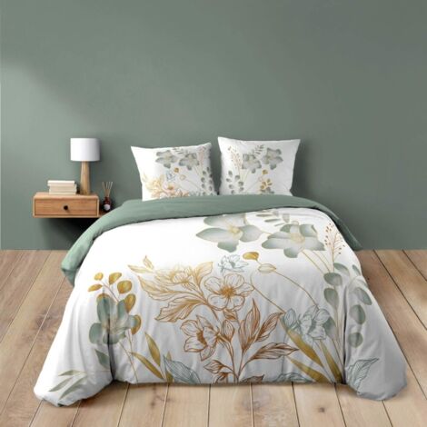 Housse de couette 240x220 + 2 taies LOLITA 100% coton