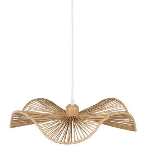Suspension naturelle beige diamètre 42cm (1/5)