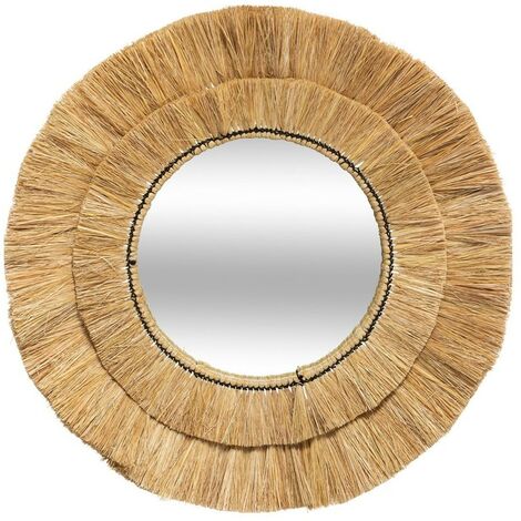 Miroir raphia Safari D57 (1/3)
