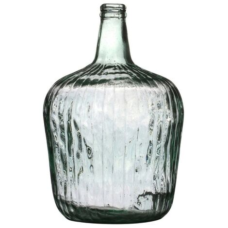 Vase dame Jeanne verre recyclé 16L Sahara