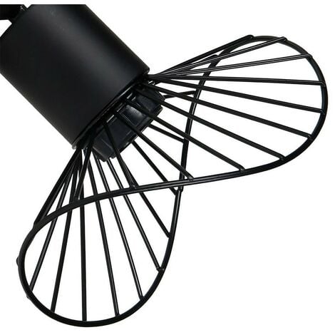 Applique spot orientable Capeline noir