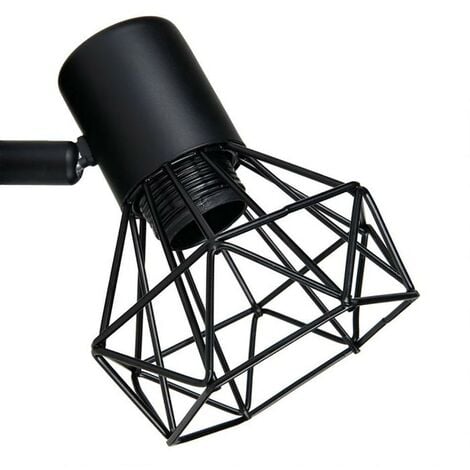Applique spot orientable Diamont noir