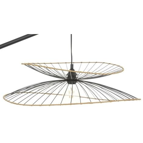 Lampadaire arc Alara noir H177