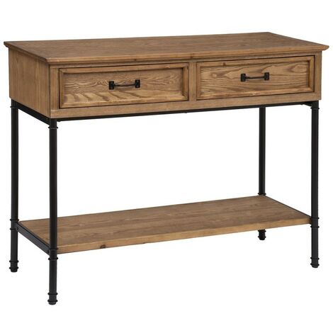 Console 2 tiroirs Danik