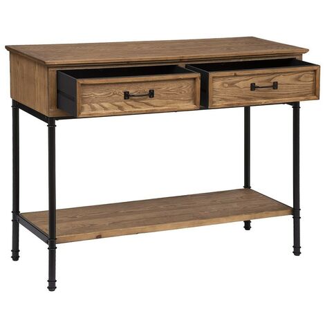 Console 2 tiroirs Danik