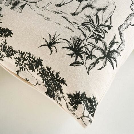 Housse de coussin 40x40 cm Zambie coton