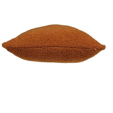 Housse de coussin 40x40 cm bouclette Bonheur