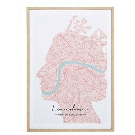 Tableau toile imprimée 50x70 cm London (1/3)