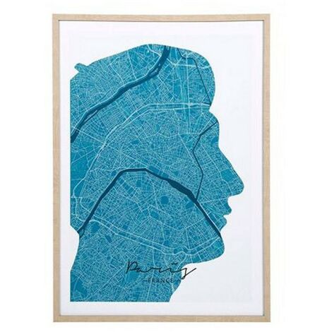 Tableau toile imprimée 50x70 cm Paris (1/3)