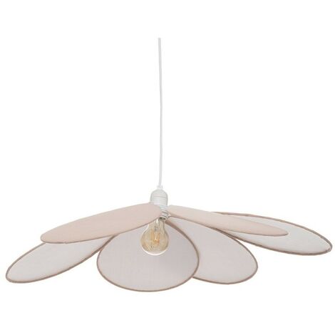 Suspension pétale rose D64